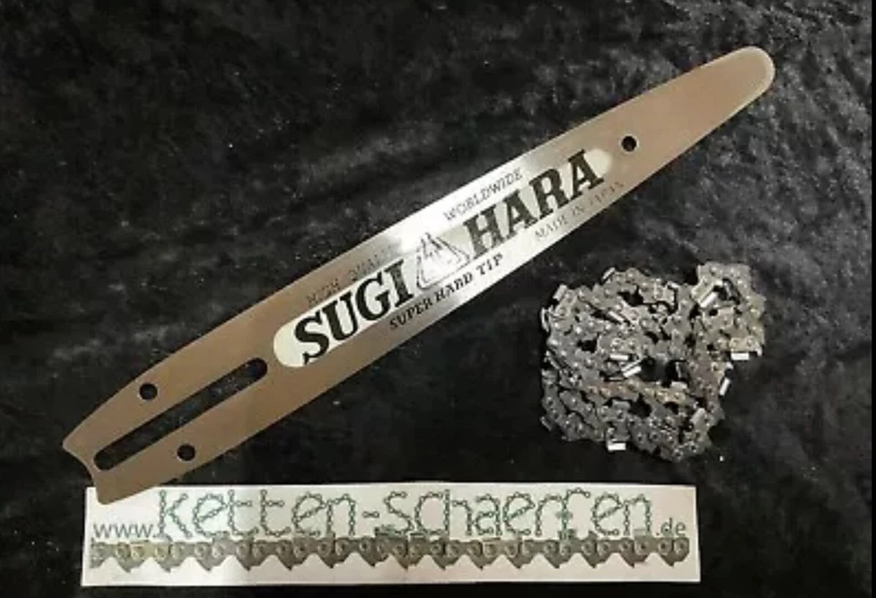 SUGIHARA & PANTHER Carvingset 20 25 30 cm 1/4 1,3 Carvingschiene Carving für Echo Makita Shindaiwa