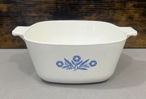 Rare Vintage Corning Ware Blue Cornflower Casserole 1 3/4 QT P-1 3/4-B W/L - Picture 1 of 9