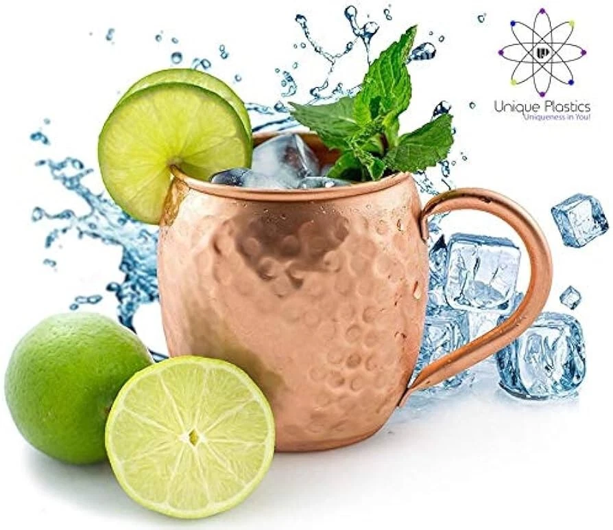 Copper Moscow Mule Beer Mug Cup 16 Oz Thirstystone