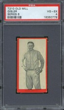 1910 T210-6 Old Mill Al Gisler PSA 4 Maysville Rivermen