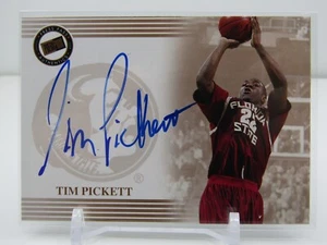 TIM PICKETT 2004 PRESS PASS AUTOGRAFO AUTO!! - Foto 1 di 2