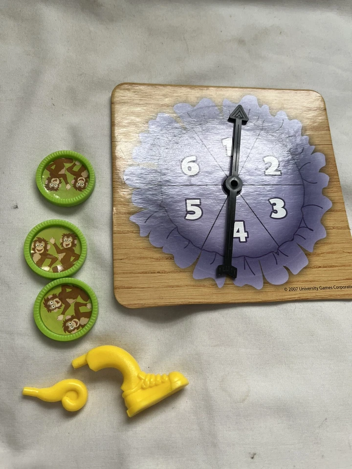 Five Little Monkeys Jumping on The Bed Juego Pieza de repuesto 2007 Spinner Foto 1 de 1