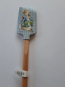 Williams Sonoma PETER RABBIT SPATULA with wooden handle - Picture 1 of 3