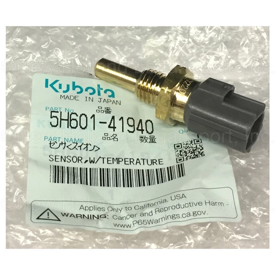 Подлинный датчик температуры воды Kubota от оригинального производителя 5H601-41940 - Изображение 1 из 1