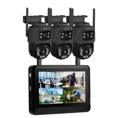 KERUI Wireless Security Camera System Surveillance 6MP WIFI 8CH NVR LCD Screen - Image 1 of 4