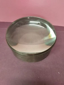 Antiker Schreibtisch Vergrößerungsglas riesig 8,5" Zoll nautisch, Karten, Karten - Bild 1 von 16
