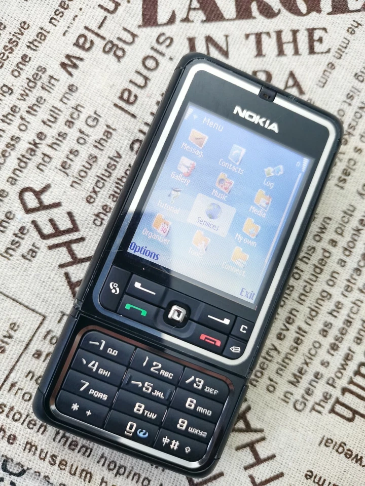 Nokia XpressMusic 3250 - Black (Unlocked) Cellular Phone - Image 1 of 4