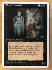 Royal Assassin 4th Edition mtg SP