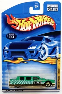 Hot Wheels Limozeen Turbo Taxi Series - 50089 New NRFP 2000 Green 1:64 SP5G - Picture 1 of 4