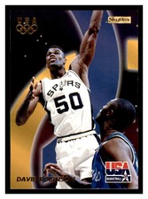 1996 Skybox USA #18 DAVID ROBINSON USA