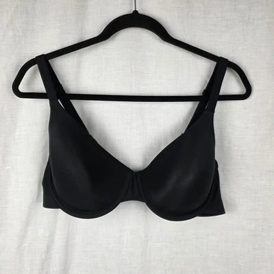 Kayser Size 18B Black Tshirt Bra Underwire Adjustable Straps - image 1 of 4