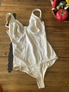 Underscore Vintage 40D Korselett Shapewear Body Dessous Beige Mieder Nude - Bild 1 von 7
