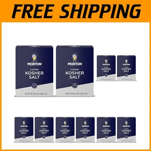 Grobes koscheres Salz Multipack - 10 x 3 Pfund Boxen - Bild 1 von 9