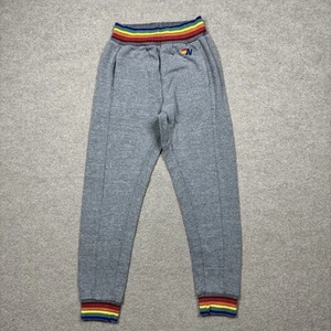 Aviator Nation Damen Gr. S Grau Jogger Jogginghose Retro Freizeit Outdoor Surf - Bild 1 von 8