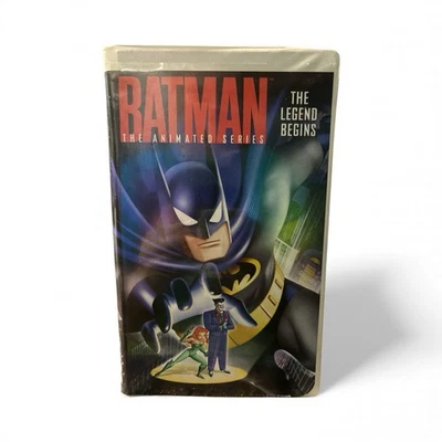 Batman: The Animated Series - The Legend Begins VHS 2002 Clamshell Foto 1 de 4