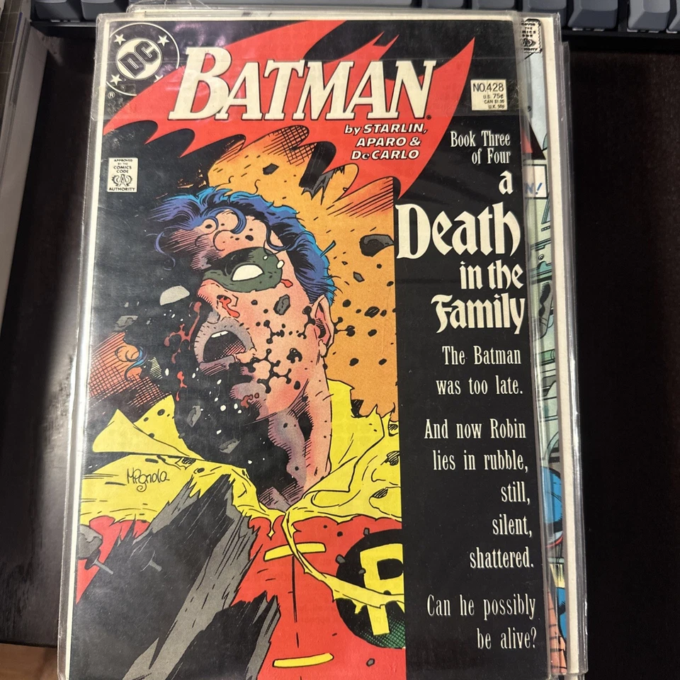 Vintage Comic Book - Batman #428 Death In The Family (DC Comics Holiday 1988) - Image 1 of 1