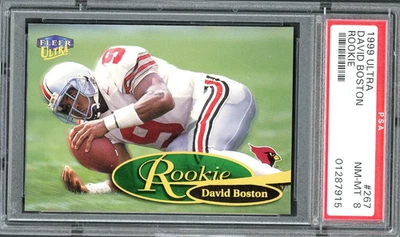 Ultra David Boston #267 (RC) 1999 PSA 8 Foto 1 de 2