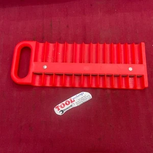Snap-On Tools? USA! 1/4" Drive Orange Magnetic Socket Tray, 26 Slot Holder - Picture 1 of 4