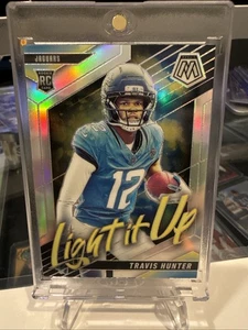2025 Panini Mosaic Travis Hunter Light It Up Silver Mosaic SP 🔥 RC Jaguars - Picture 1 of 4