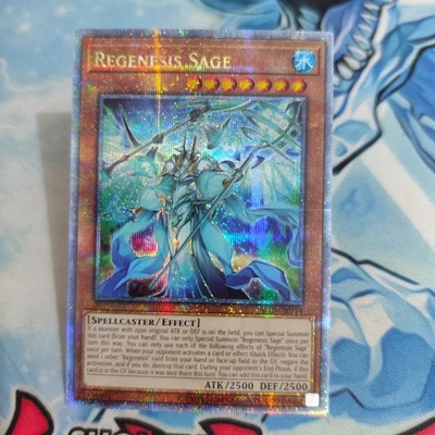 Yugioh Asian English Regenesis Sage ALIN-AE014 QCSE Original - Image 1 of 2