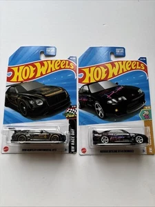 hot wheels nissan skyline gt-r Bnr33 And 2018 Bentley GT3 - Picture 1 of 7