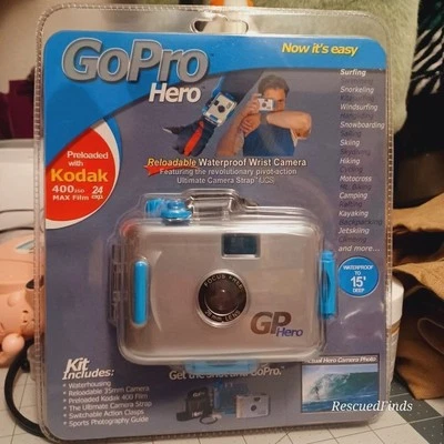 KIT GoPro Hero 2004 impermeable vintage Foto 1 de 4