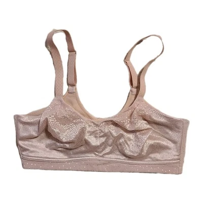 Sujetador Wacoal para mujer 38DD Balconette espalda atractivo sujetador sin cables 852303 beige brillante Foto 1 de 4