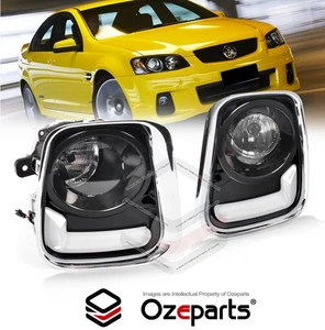 Foglight Foglamp Covers + Fog Light For Holden Commodore VE s2 SS SV6 SSV 10~13 - Picture 1 of 6