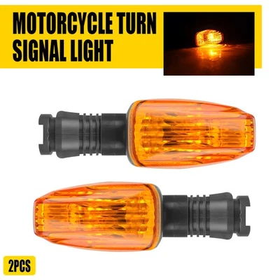 Pair For KAWASAKI Z750S 2005-2006 Amber Lens Front Rear Turn Signal Lights EAW - Image 1 of 4