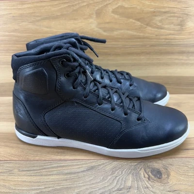 Alpinestars J Cult Shoes Mens 7.5 Black High Top Leather Motorcycle Bike EU 40 - Image 1 of 4