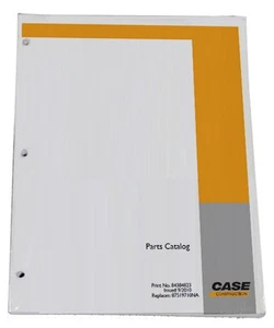 CASE 865 Tier 3 Motor Grader Parts Catalog Manual - Part# 71114039NA - Picture 1 of 1