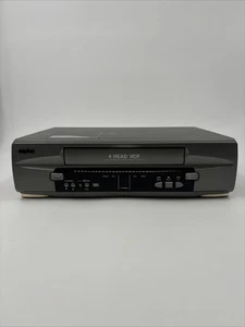 Sanyo VWM-375 4 Head VHS VCR Player Recorder No Remote Tested Working w AV Cords - Picture 1 of 15
