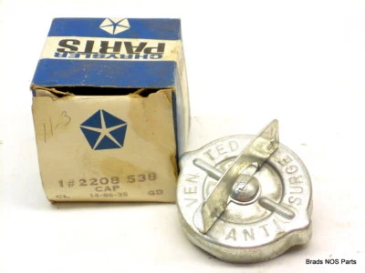 Nuevo de Lote Antiguo MoPar 1964-1967 Plymouth Fury Chrysler Dodge Polara Coronet Tapa de Gas 2208538 Foto 1 de 4