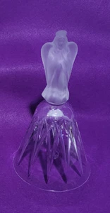 Hermosa campana de ángel de cristal Lenox de colección en caja - Imagen 1 de 6