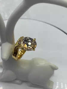Anello AB Fashion Trend con pietre preziose in metallo 7# - Foto 1 di 6