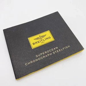 Breitling Superocean Chronograph Steelfish Manual Booklet - Picture 1 of 3