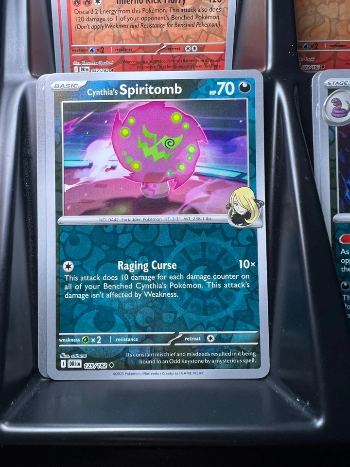 Cynthia's Spiritomb 129/182 Destined Rivals Reverse Holo - Image 1 of 1