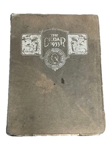 1933 Washington Senior High School Yearbook Cedar Rapids, IA- The Cedar - Picture 1 of 9