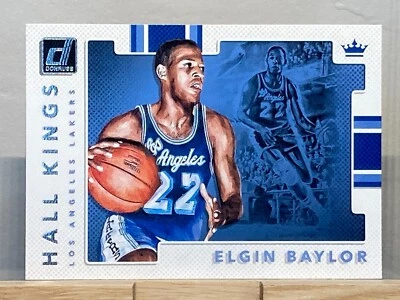 Donruss Hall Kings #2 2017-18 Elgin Baylor Los Angeles Lakers 0223 Foto 1 de 2