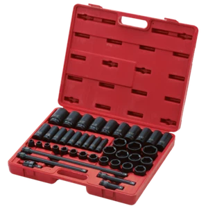 Sunex 2568 43 Pc 1/2" Dr. Sae Master Impact Socket Set Brand New! - Picture 1 of 1
