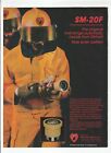 Vintage 1985 ELKHART, IN. BRASS Magazine AD ~ AUTOMATIC NOZZZLE ~ SM-20F