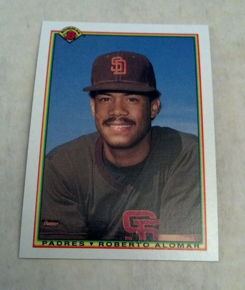 ROBERTO ALOMAR 1990 BOWMAN CARD # 221 A1916 - Image 1 of 1