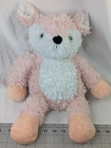 Manhattan Toys Curly Q Deer Plush Pink 16 Inch Stuffed Animal Toy - Picture 1 of 10