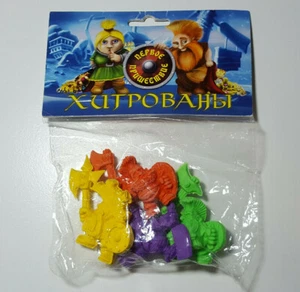 Russian Dwarf Fantasy Rubber Keshi Figures Sealed Bag - Picture 1 of 3