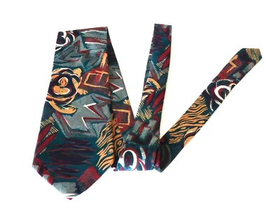 ¡AFILADO! Corbata de Seda para Hombre Carlos Tomasini Verde Cachemira Formal Carrera Trabajo Entrevista Foto 1 de 4