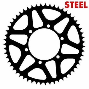 Piñón de acrobacias de acero 55t 525 para Suzuki GSX-R 600 750 (2001-2010) GSR DL650 1000 - Imagen 1 de 8