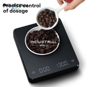 Mini báscula de café digital de cocina de cocina de 3 kg/0,1 g con temporizador recargable - Imagen 1 de 15