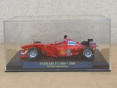 Ferrari F1 F2000 Michael Schumacher 1/43 Modellino Formula 1 Altaya Die-cast - Immagine 1 di 4