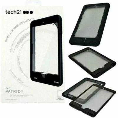 Tech-21 iPad Mini 1,2 & 3 Evo Patriot Durevole Impatto Resistente Custodia Cover - Immagine 1 di 4