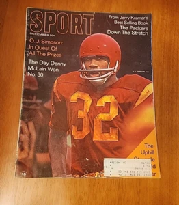 1968 Sport Magazine O.J SIMPSON USC Cover ๐ - Picture 1 of 2